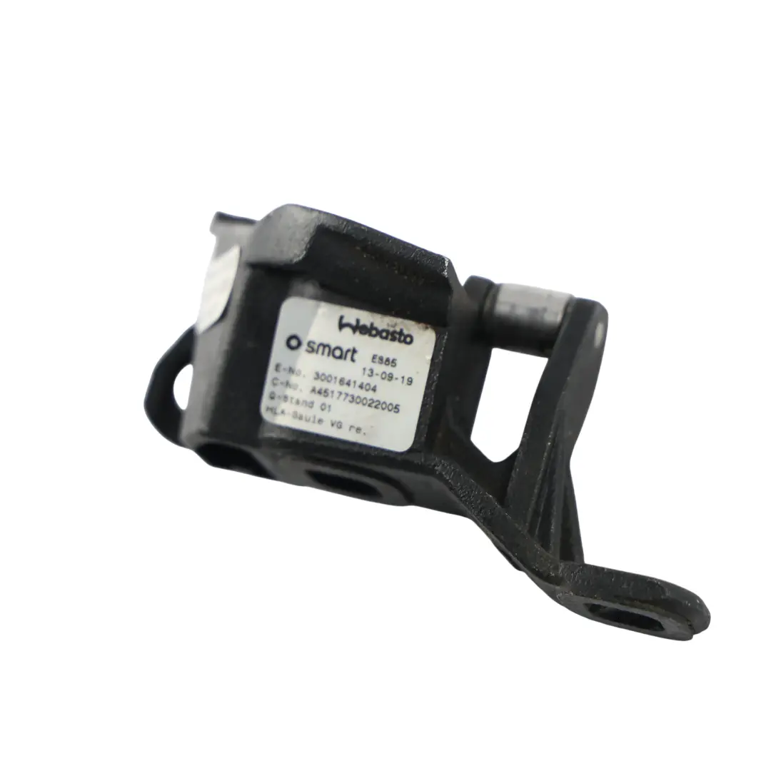 C451 Cabrio Rodamiento Cierre Techo Derecho para Smart Fortwo con número de pieza A451773002 Smart Fortwo C451 Cabrio Rodamiento Cierre Techo Derecho - SKU A451773002 - Número de pieza A451773002