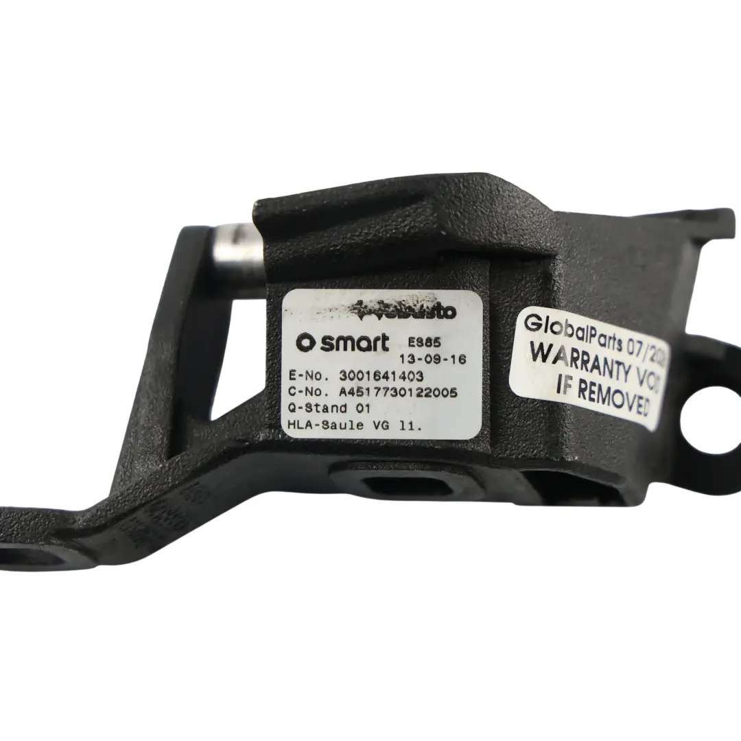 Smart Fortwo C451 Cabrio Verdeck Fanghalterung Lager Links - SKU A451773012 - Teilenummer A451773012