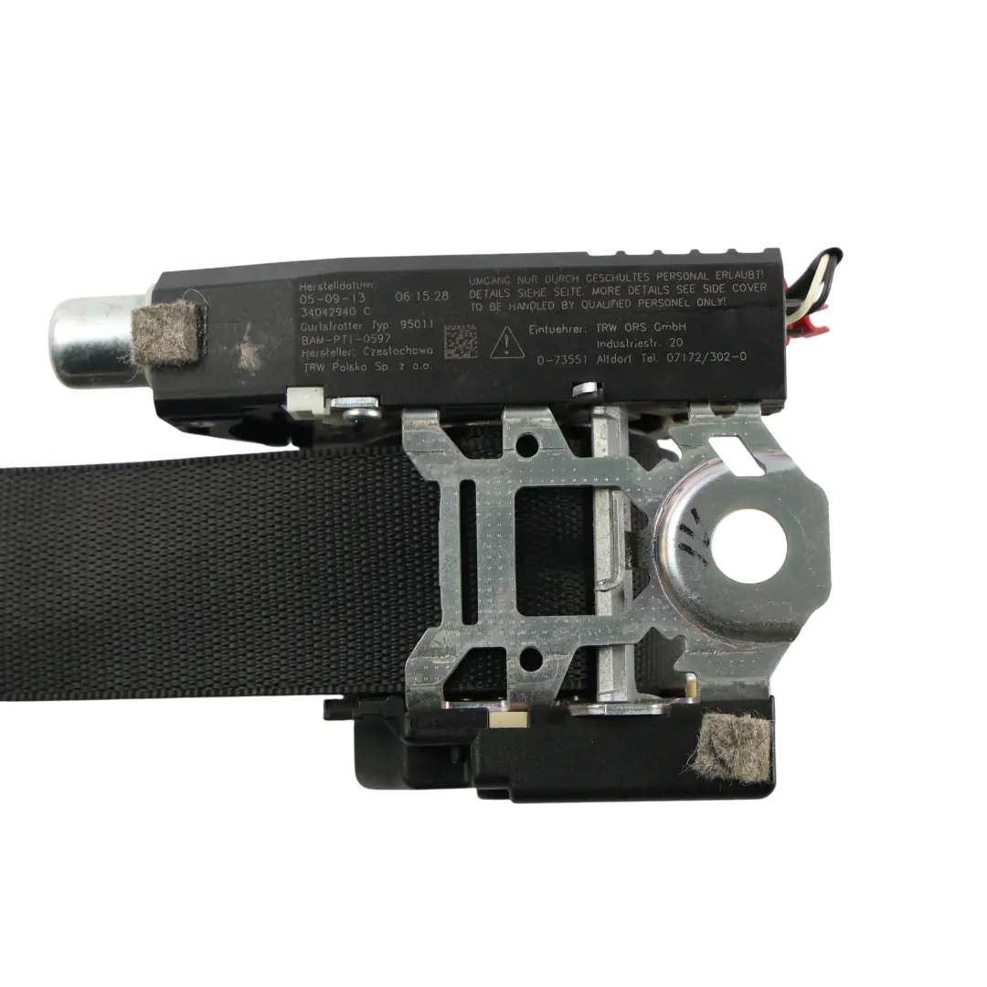 Smart Fortwo C451 Cabrio Seat Belt Seat Restraint Front Left N/S - SKU RHD-A4518604185 - Part number A4518604185