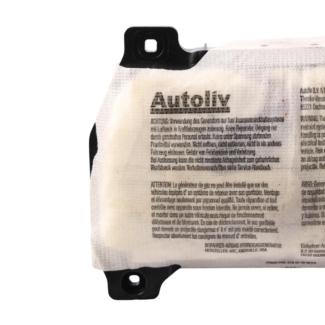 Smart Fortwo C451 Front Dashboard Air Module Passenger Side - SKU A4518605002 - Part number A4518605002