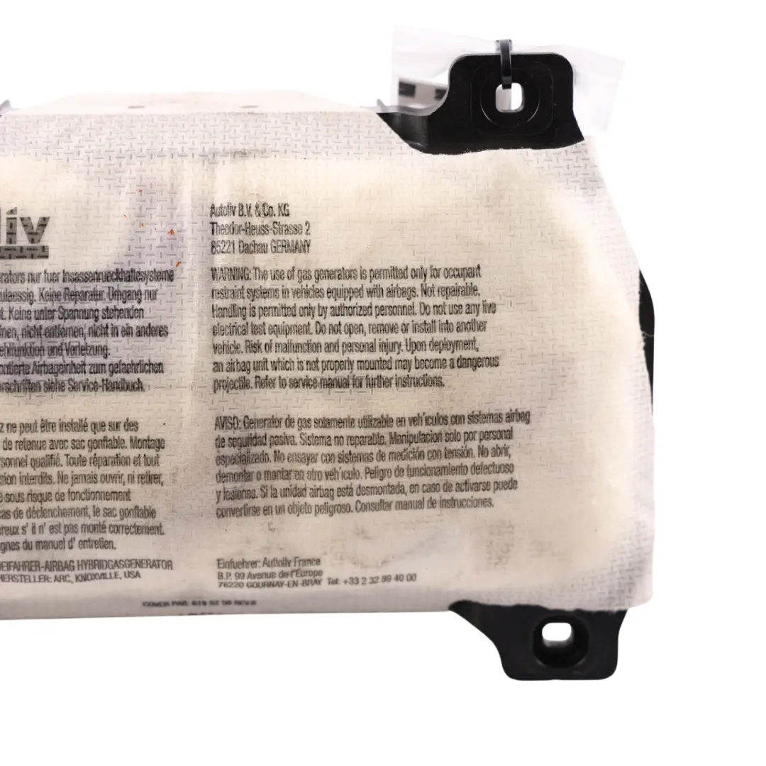 Smart Fortwo C451 Front Dashboard Air Module Passenger Side - SKU A4518605002 - Part number A4518605002
