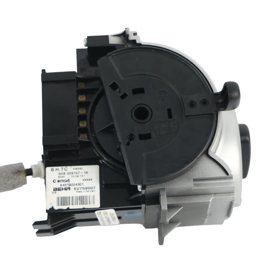 Mk2 Air Conditioning Heater Climate Panel Switch to Smart Fortwo with Part number A4519004301 Smart Fortwo Mk2 Air Conditioning Heater Climate Panel Switch - SKU A4519004301 - Part number A4519004301