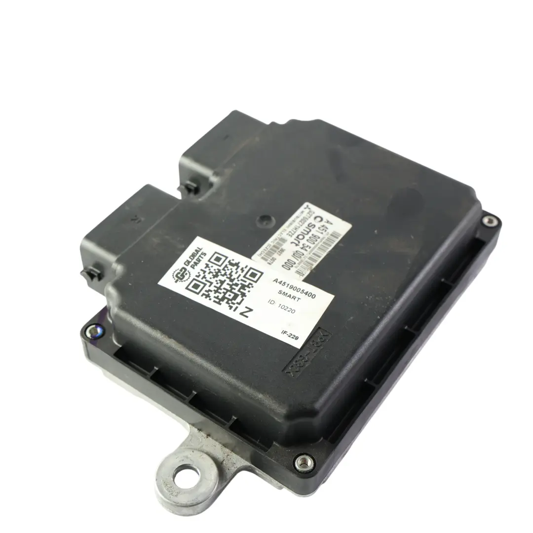 A451 Transmission Control Unit ECU 71HP 1.0 Petrol Manual to Smart with Part number A4519005400 Smart A451 Transmission Control Unit ECU 71HP 1.0 Petrol Manual - SKU A4519005400 - Part number A4519005400