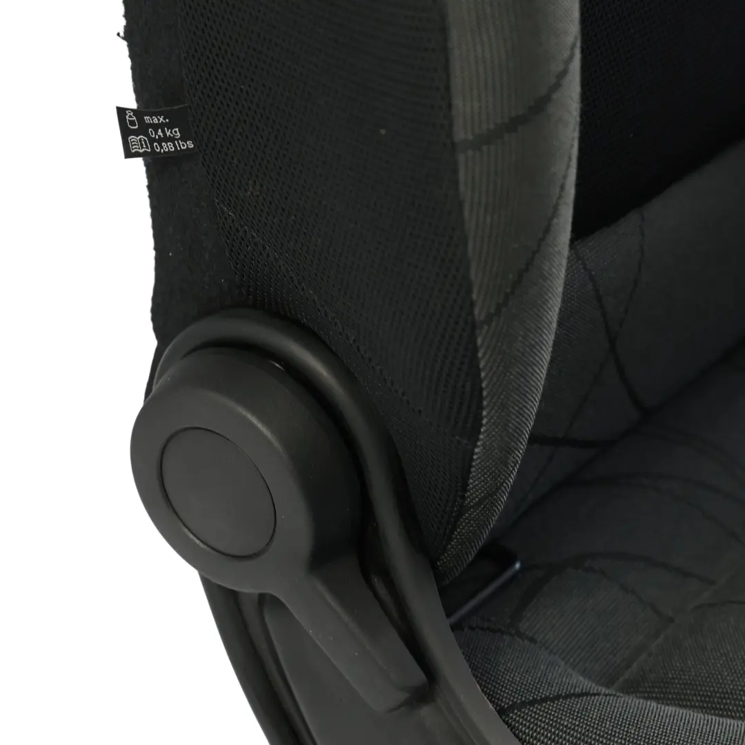 Smart Fortwo C451 Cabrio Front Seat Left N/S Fabric Black Smart - SKU RHD-A4519141900 - Part number A4519141900