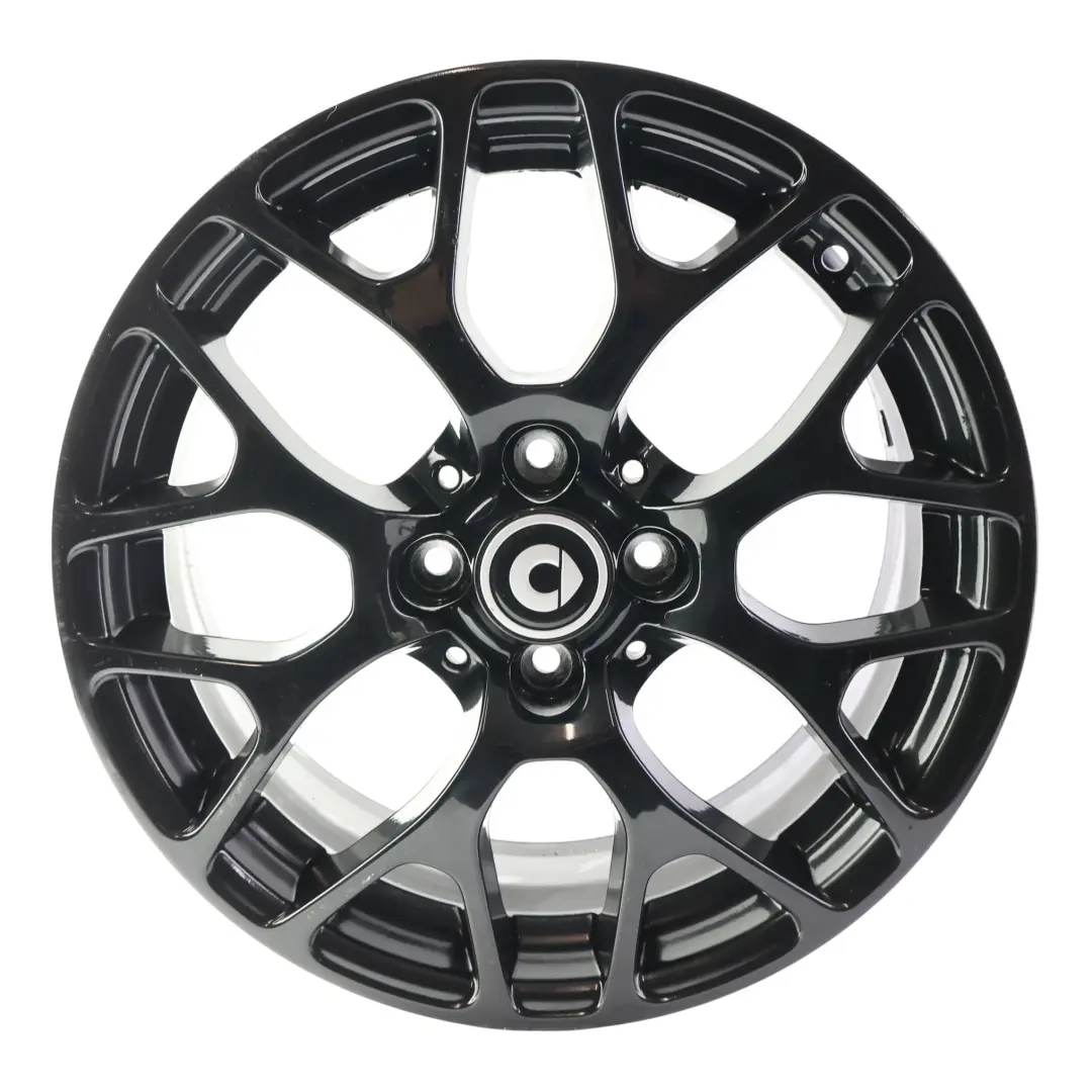 A453 Cerchione Lega Posteriore Nero 16" 6.5J ET:40 per Smart ForTwo con numero di parte A4534010500 Smart ForTwo A453 Cerchione Lega Posteriore Nero 16" 6.5J ET:40 - SKU A4534010500-1 - Numero di parte A4534010500