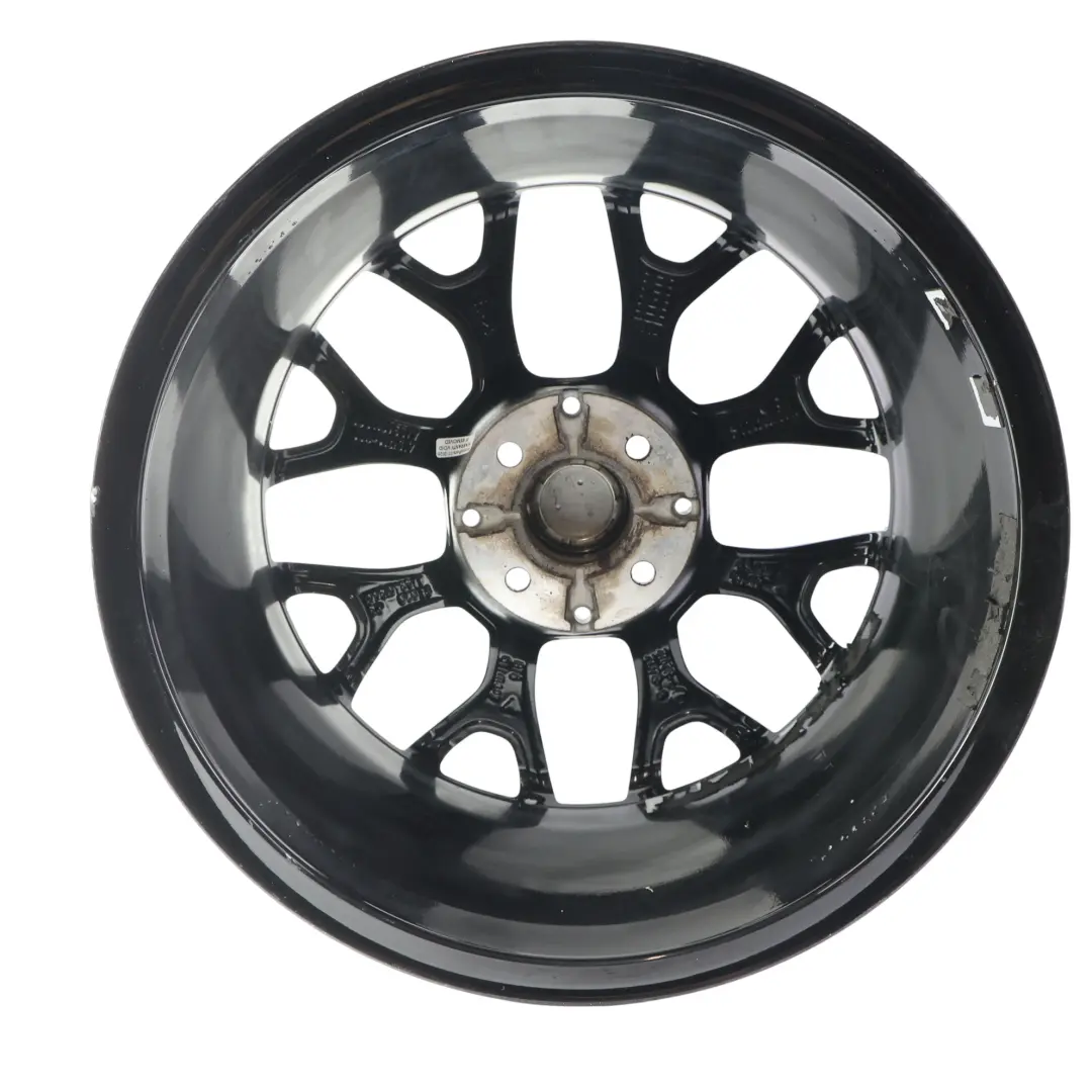 Smart ForTwo A453 Rear Black Wheel Alloy Rim 16" 6.5J ET:40 - SKU A4534010500-1 - Part number A4534010500