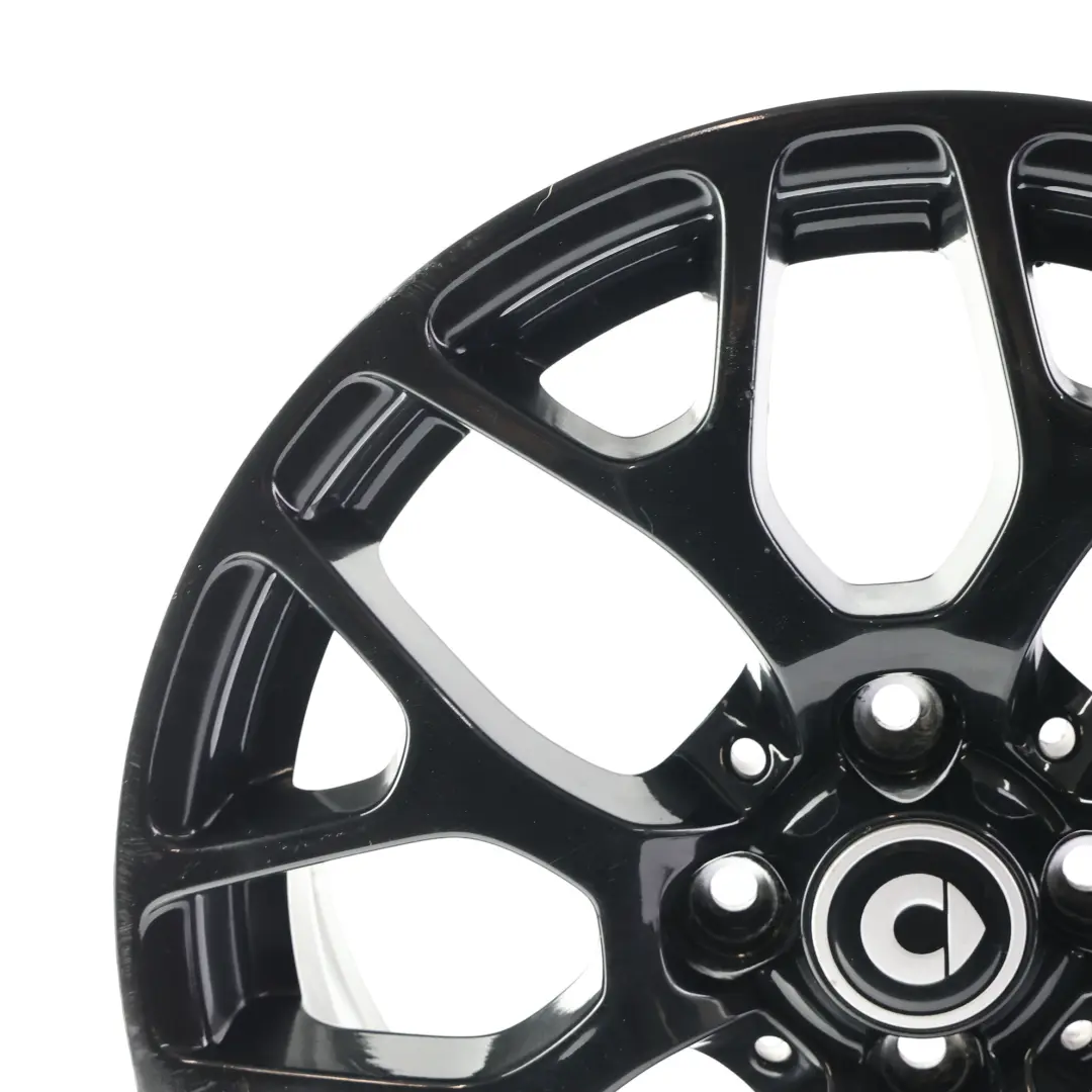 A453 Cerchione Lega Posteriore Nero 16" 6.5J ET:40 per Smart ForTwo con numero di parte A4534010500 Smart ForTwo A453 Cerchione Lega Posteriore Nero 16" 6.5J ET:40 - SKU A4534010500-1 - Numero di parte A4534010500