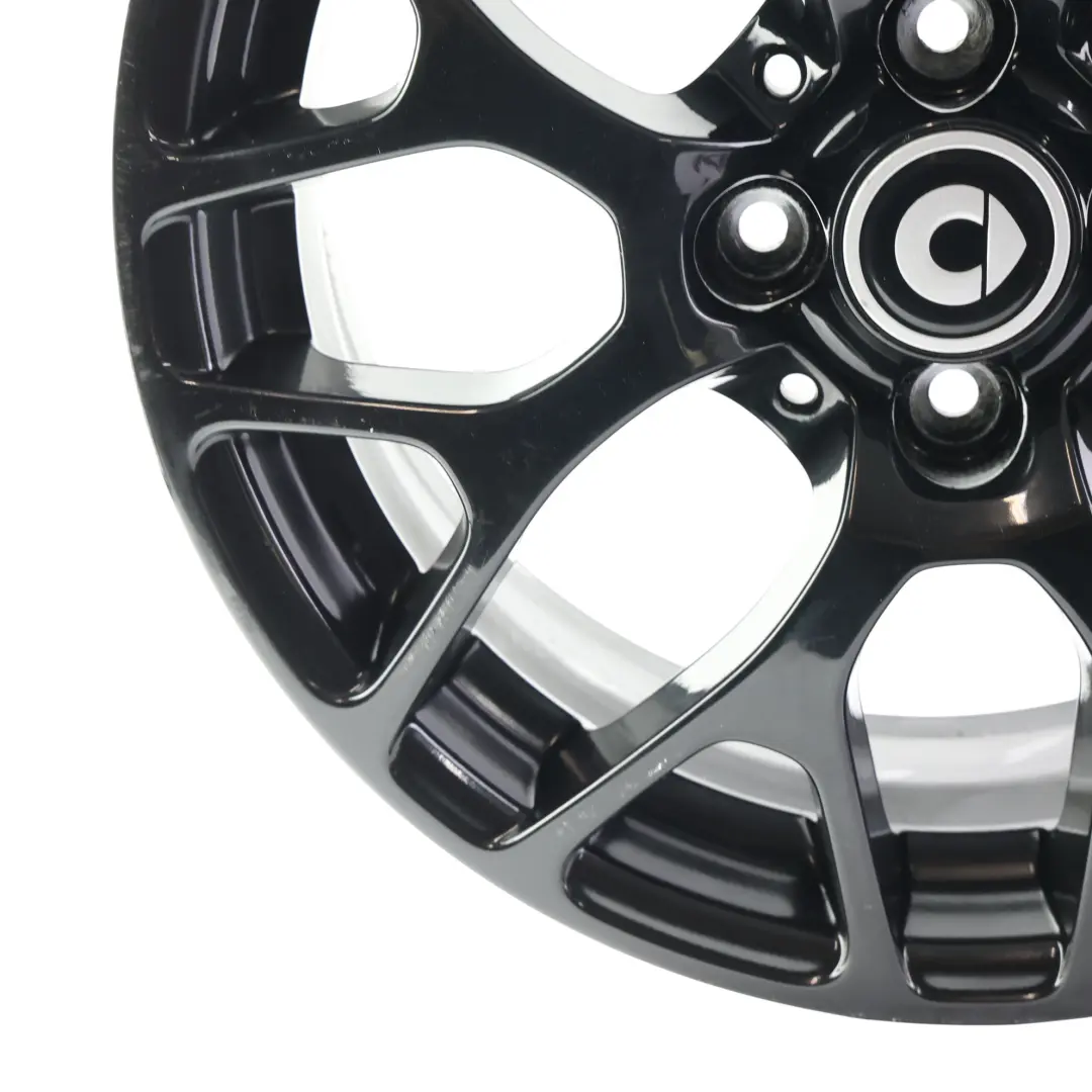Smart ForTwo A453 Rear Black Wheel Alloy Rim 16" 6.5J ET:40 - SKU A4534010500-1 - Part number A4534010500