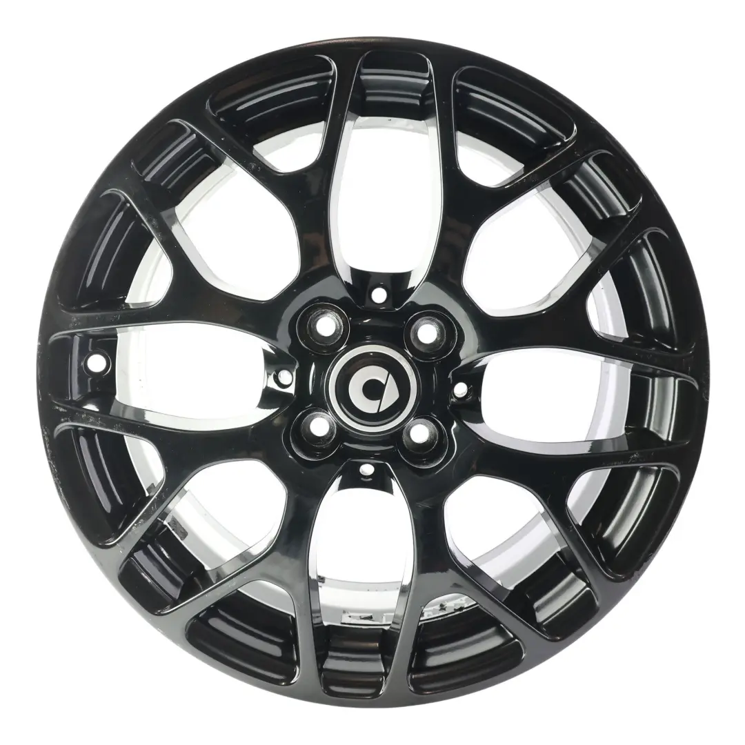 Smart ForTwo A453 Rear Black Wheel Alloy Rim 16" 6.5J ET:40 - SKU A4534010500-2 - Part number A4534010500