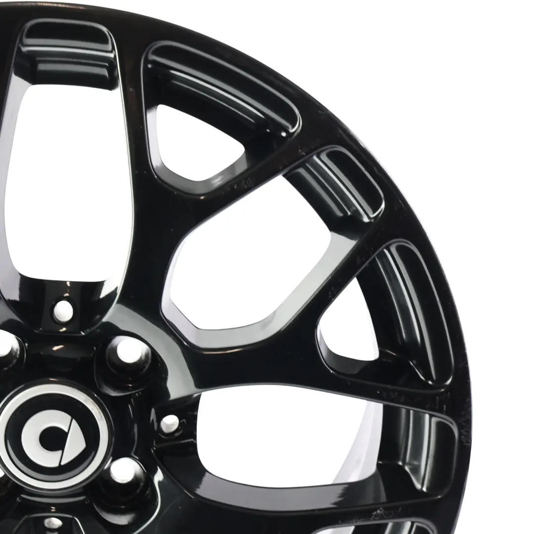 A453 Llanta Aleación Trasera Negra 16" 6.5J ET:40 para Smart ForTwo con número de pieza A4534010500 Smart ForTwo A453 Llanta Aleación Trasera Negra 16" 6.5J ET:40 - SKU A4534010500-2 - Número de pieza A4534010500