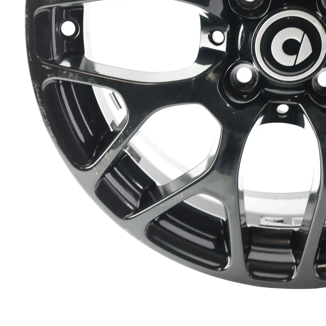 Smart ForTwo A453 Jante Alliage Arrière Noir 16" 6.5J ET:40 - SKU A4534010500-2 - Numéro de pièce A4534010500