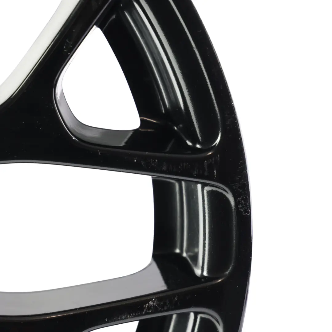 Smart ForTwo A453 Rear Black Wheel Alloy Rim 16" 6.5J ET:40 - SKU A4534010500-2 - Part number A4534010500