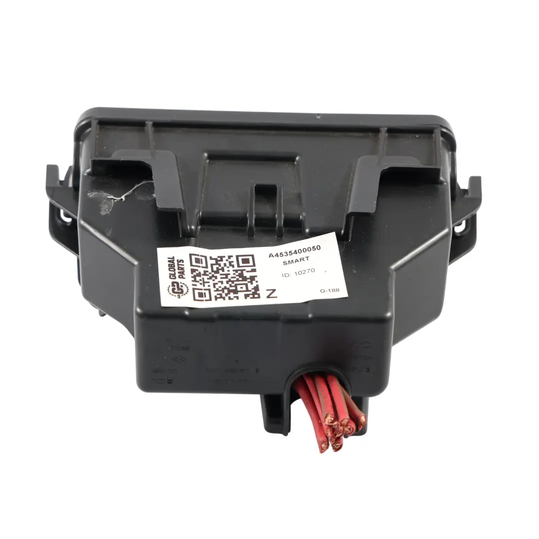 Smart Fortwo W453 Módulo Caja Fusibles Relés - SKU A4535400050 - Número de pieza A4535400050