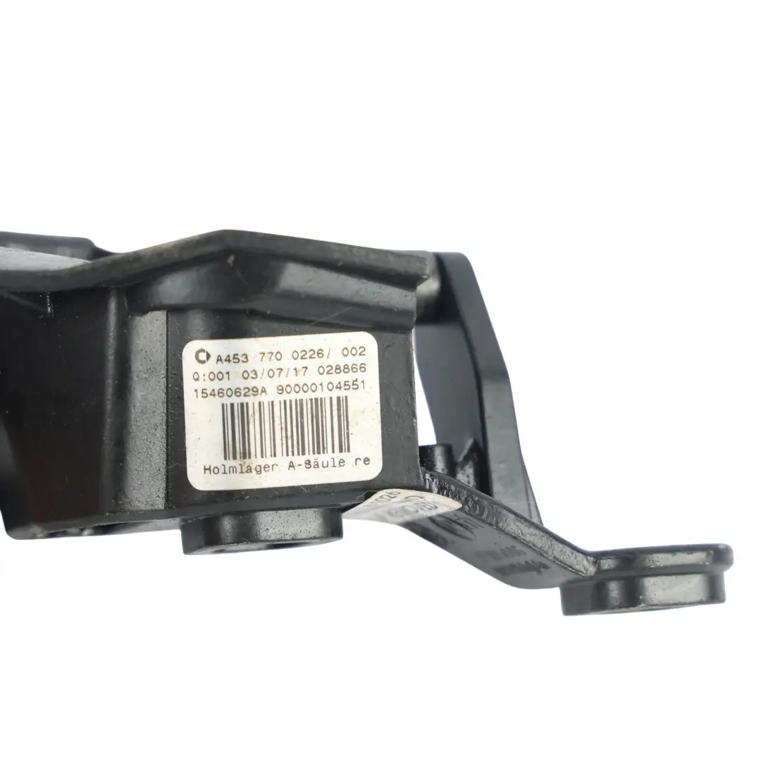 A453 Cerradura Techo Plegable Pilar A Derecho para Smart con número de pieza A4537700226 Smart A453 Cerradura Techo Plegable Pilar A Derecho - SKU A4537700226 - Número de pieza A4537700226