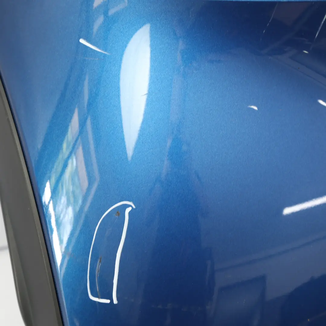 Smart Fortwo C453 Rear Bumper Trim Panel Covering Midnight Blue Metallic - EN3 - SKU A4538800140-MIBM - Part number A4538800140