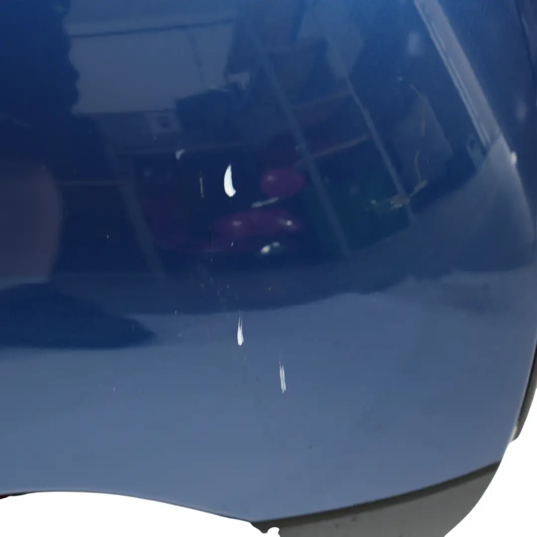 Smart Fortwo C453 Rear Bumper Trim Panel Covering Midnight Blue Metallic - EN3 - SKU A4538800140-MIBM - Part number A4538800140