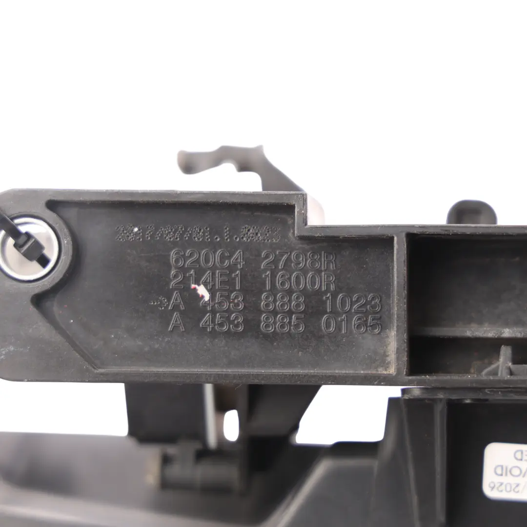 A453 Front Radiator Air Duct Guide Trim Panel to Smart with Part number A4538881023 Smart A453 Front Radiator Air Duct Guide Trim Panel - SKU A4538881023 - Part number A4538881023