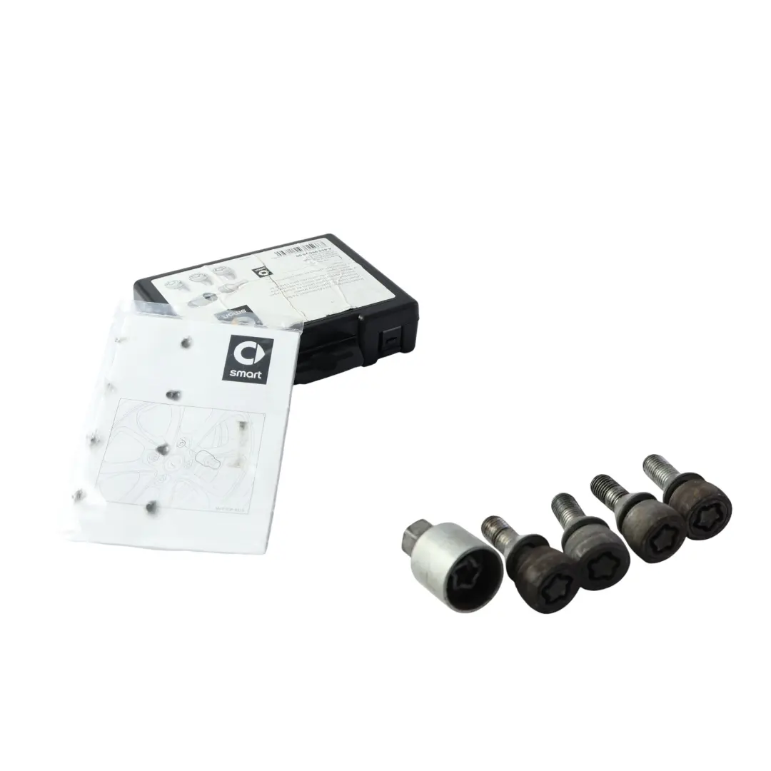 Smart A453 Śruby Zabezpieczające Koła Zestaw - SKU A4539902500 - Numer Części A4539902500
