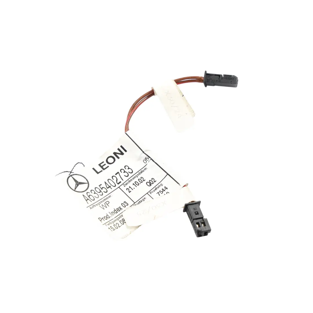 Wiring Cable Loom Harness to Mercedes Vito Viano W639 Electric with Part number A6395402733 Mercedes Vito Viano W639 Electric Wiring Cable Loom Harness - SKU A6395402733 - Part number A6395402733