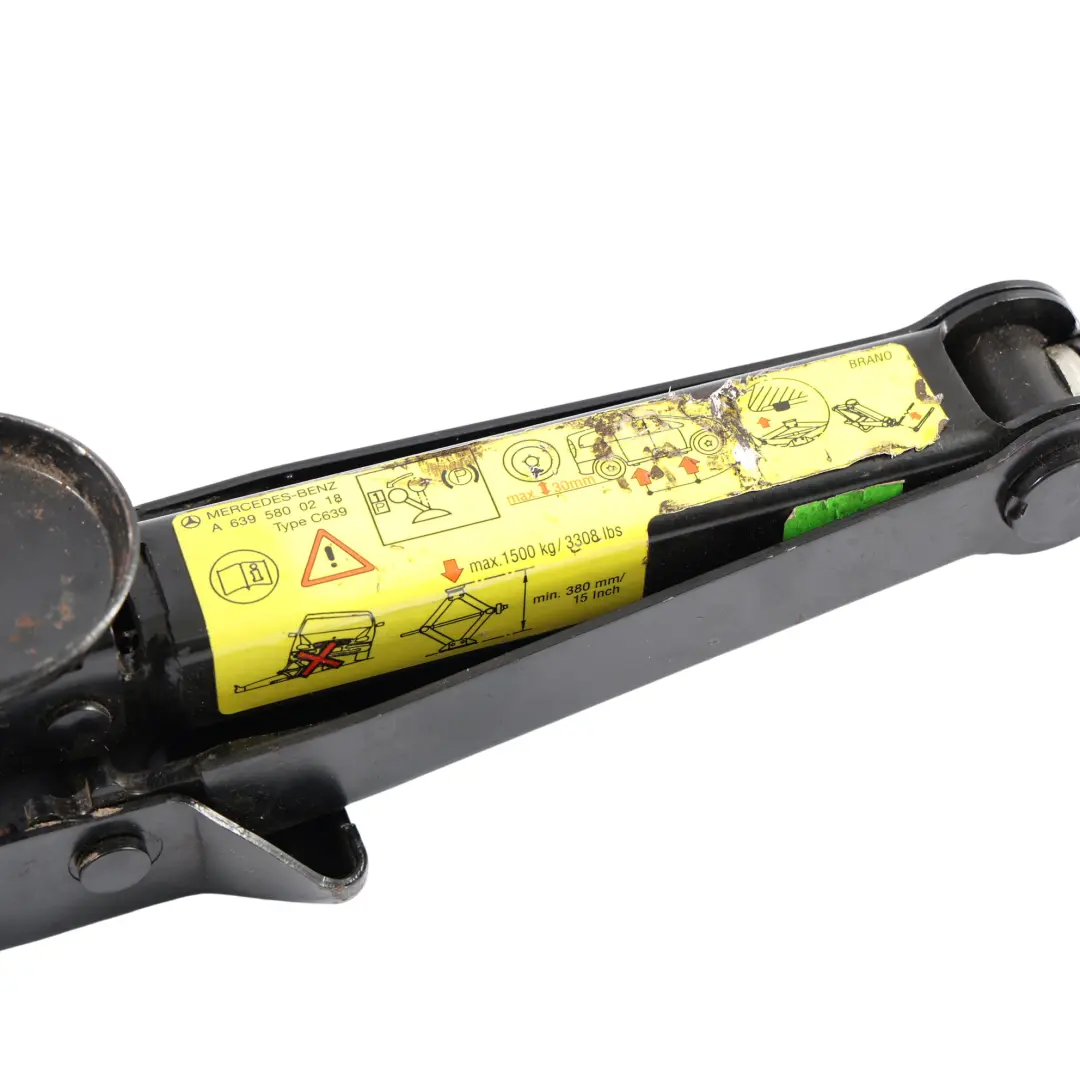 Wagenheber Reifen Heber Werkzeug für Mercedes W639 mit Teilenummer A6395800218 Mercedes W639 Wagenheber Reifen Heber Werkzeug - SKU A6395800218-1 - Teilenummer A6395800218