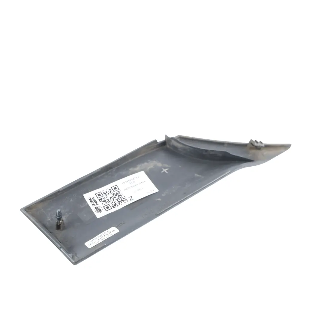Mercedes W639 Rear Trim Strip Moulding Bottom Panel Left N/S Flint Grey - 368 - SKU A6396902762-FLG - Part number A6396902762