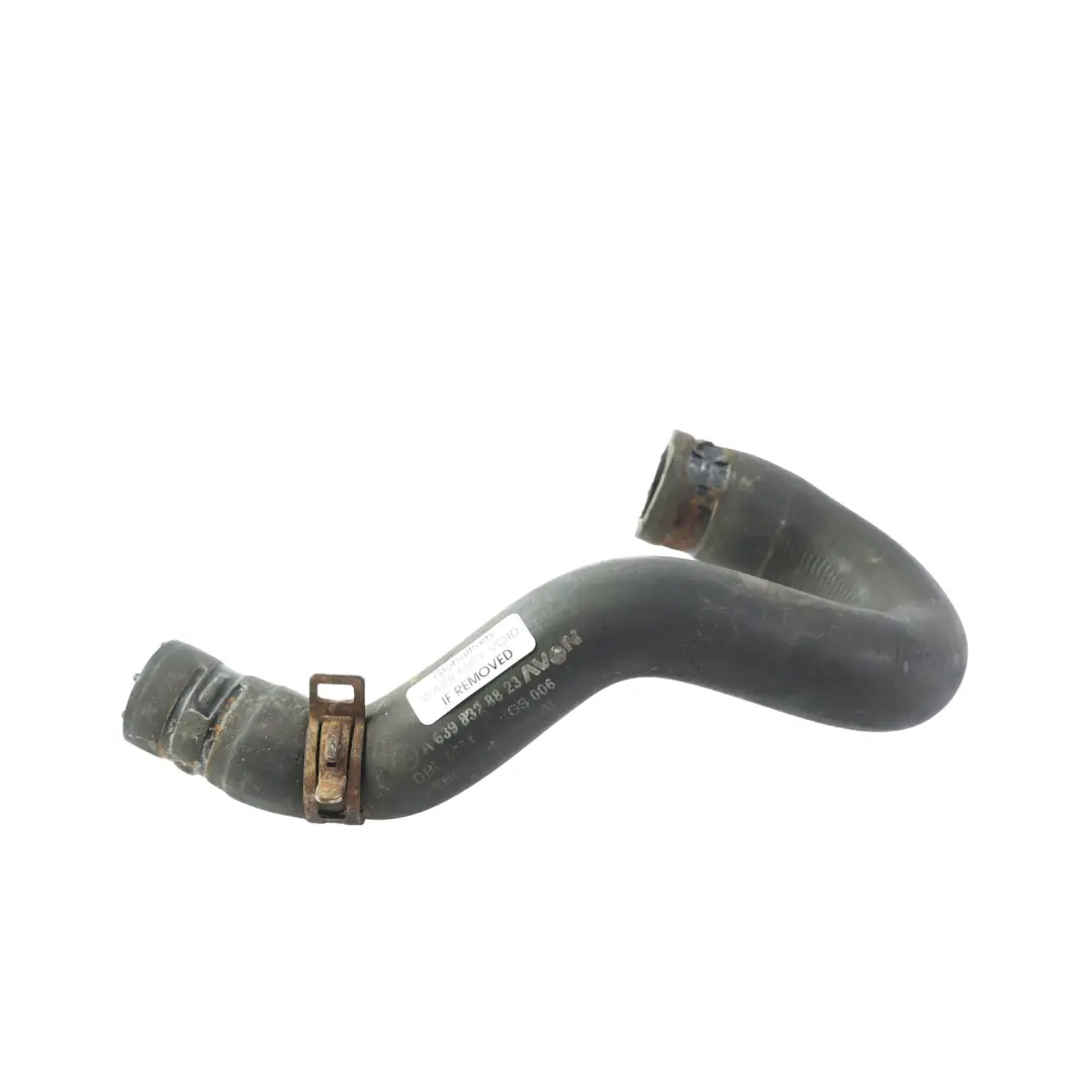 Mercedes Vito W639 Tubo Linea Mandata Riscaldamento OM642 Diesel - SKU A6398328823 - Numero di parte A6398328823