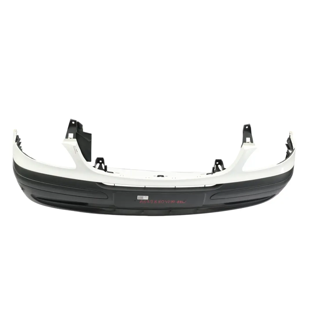 Front Bumper Trim Panel Arctic White - 9147 to Mercedes Vito W639 with Part number A6398804270 Mercedes Vito W639 Front Bumper Trim Panel Arctic White - 9147 - SKU A6398804270-ARW - Part number A6398804270