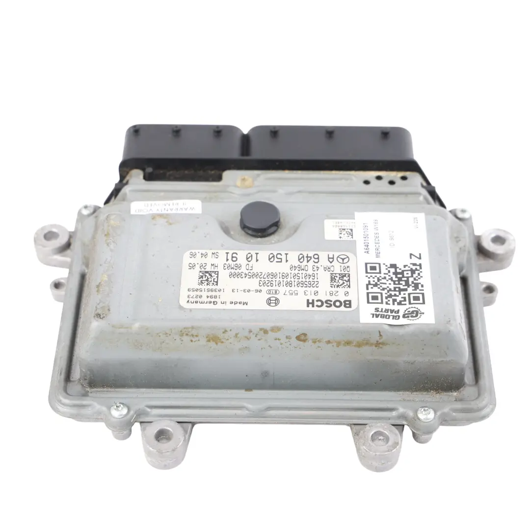 OM640.941 140HP Engine Control ECU Automatic to Mercedes W169 W245 with Part number A6401501091 Mercedes W169 W245 OM640.941 140HP Engine Control ECU Automatic - SKU A6401501091 - Part number A6401501091