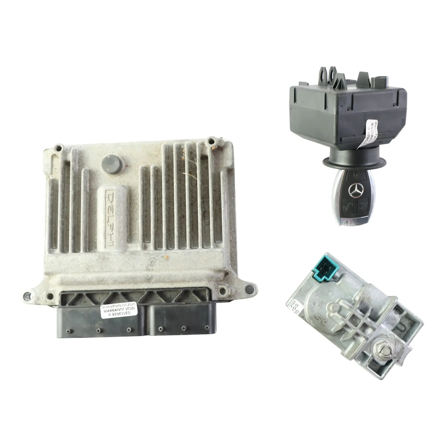 Mercedes W204 C220CDI 170HP OM646.811 Kit ECU Motor Llave A6461509372