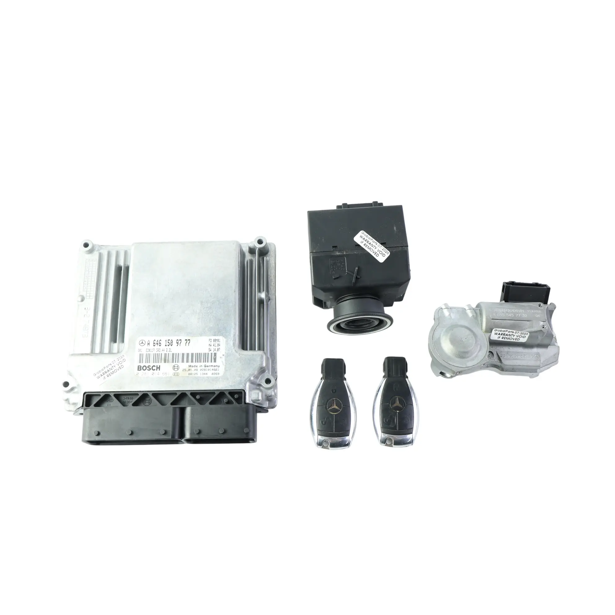 Mercedes C209 Engine Control ECU 2.1 Diesel 150 HP A6461509777 Automatic KIT