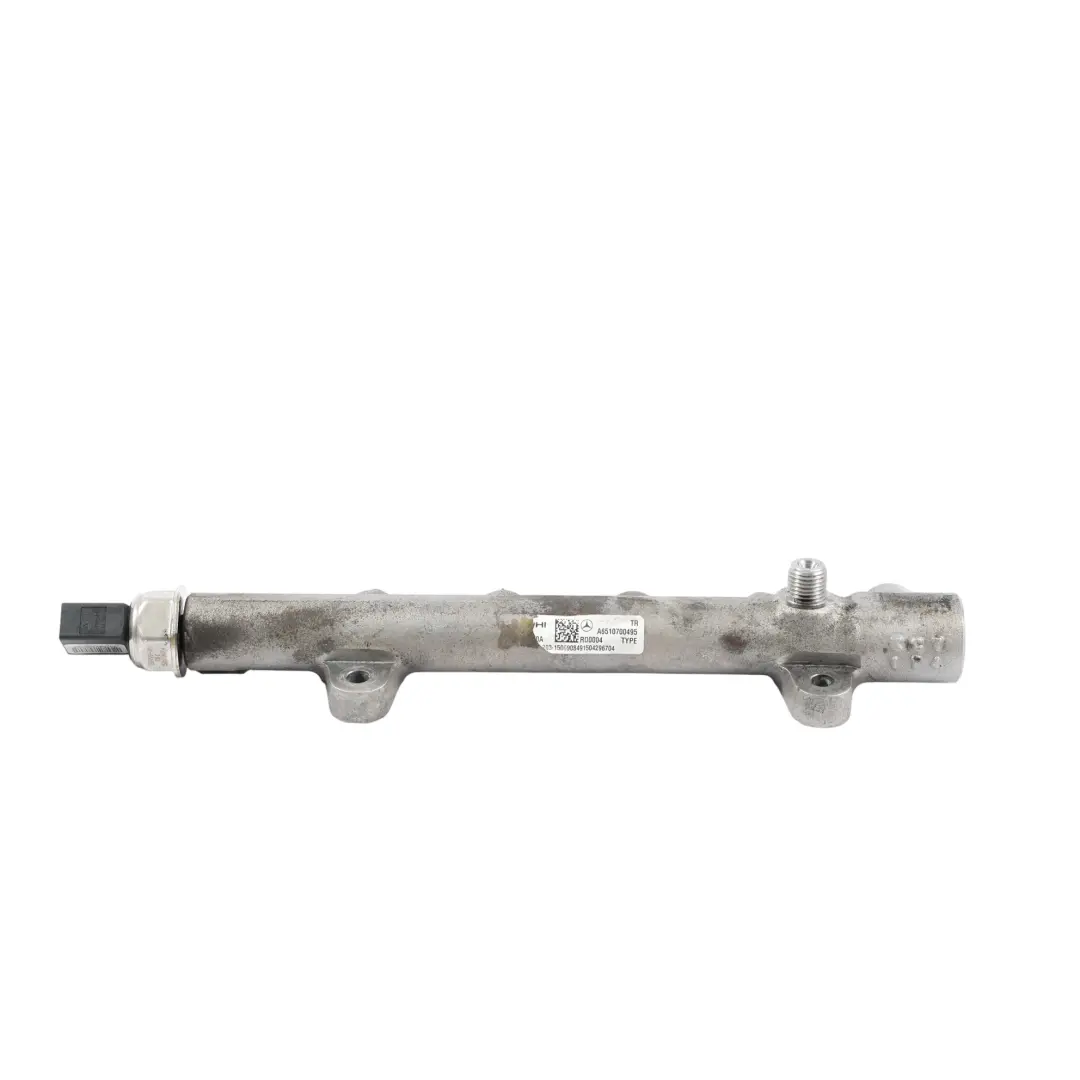 Mercedes W204 C207 W212 W906 Fuel Rail High Pressure OM651 - SKU A6510700495-3 - Part number A6510700495