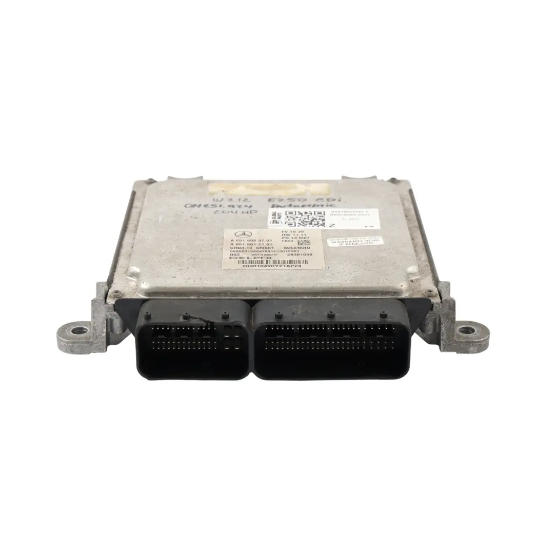OM651.924 204CH Kit Calculateur Moteur Automatique pour Mercedes W212 à propos du numéro de pièce A6519003701 Mercedes W212 OM651.924 204CH Kit Calculateur Moteur Automatique - SKU A6519003701-3 - Numéro de pièce A6519003701