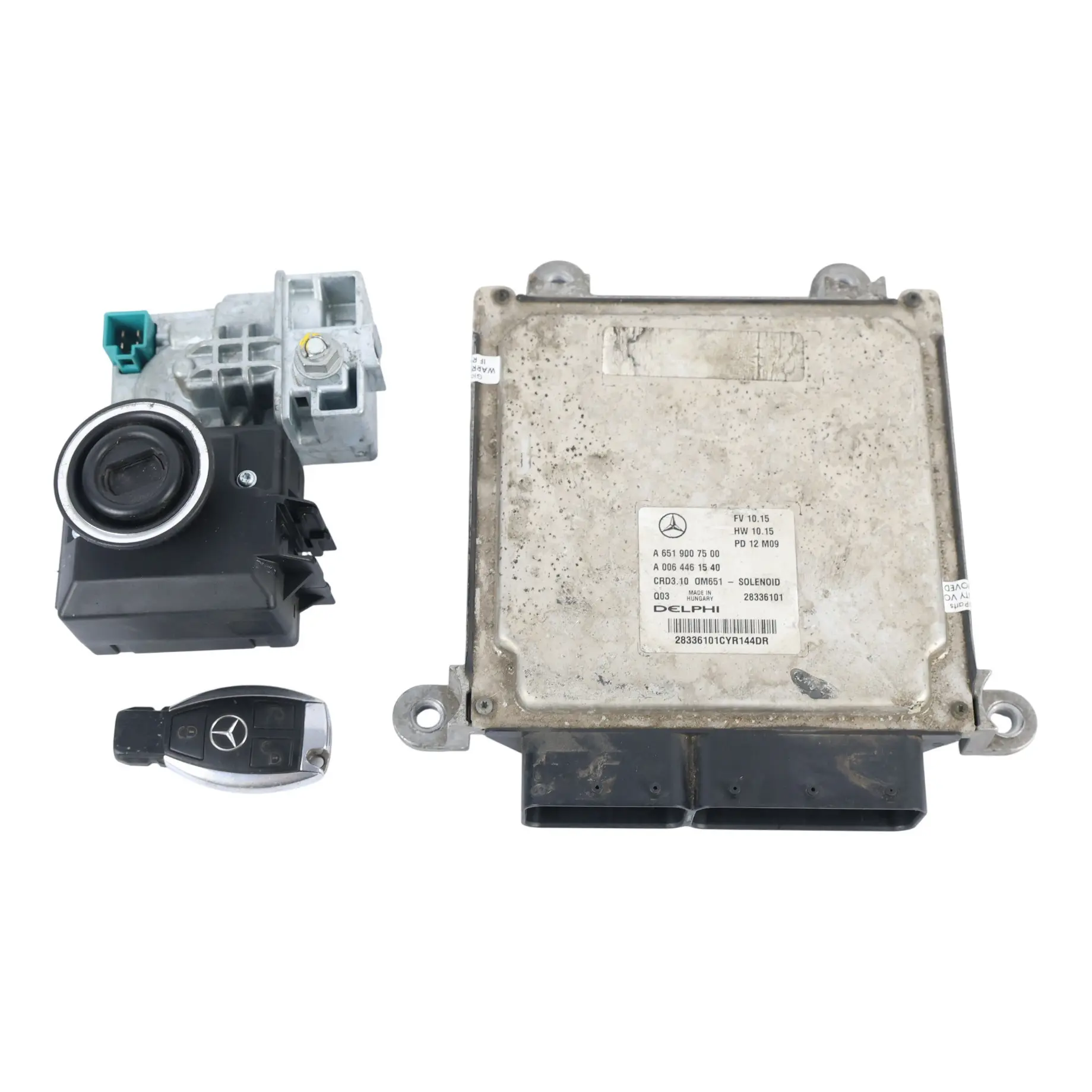 Mercedes W204 C250 CDI 651.911 136HP Kit Centralina Motore A6519007500 Manuale