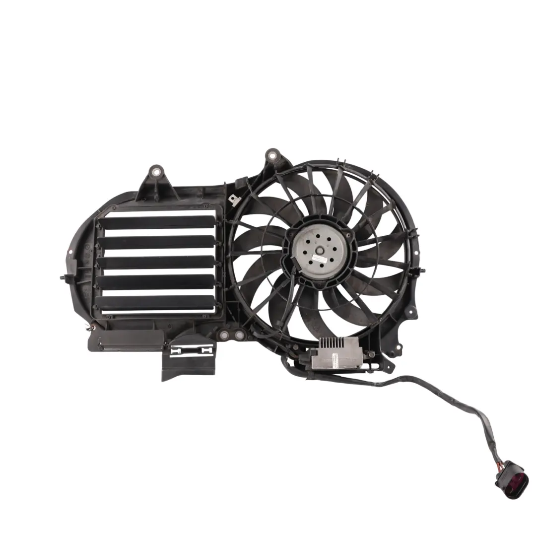 Audi A4 S4 B7 8H 8E Fan Cooling Motor Housing Air Guide A - SKU 8E0121207H - Part number 8E0121207H