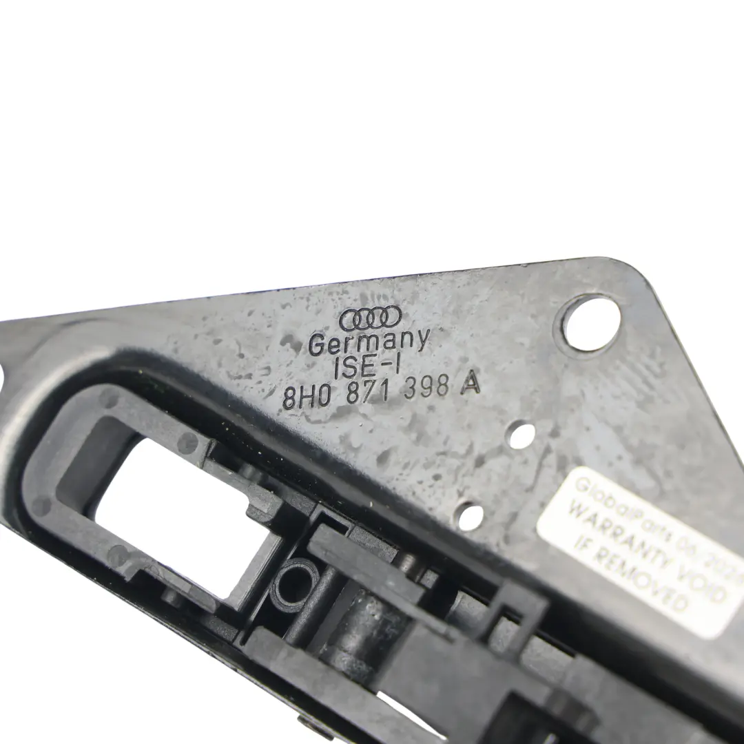 Audi A4 B7 Cabrio Soft Top Catch Lower Part Base Mount Right O/S - SKU 8H0871398A - Part number 8H0871398A