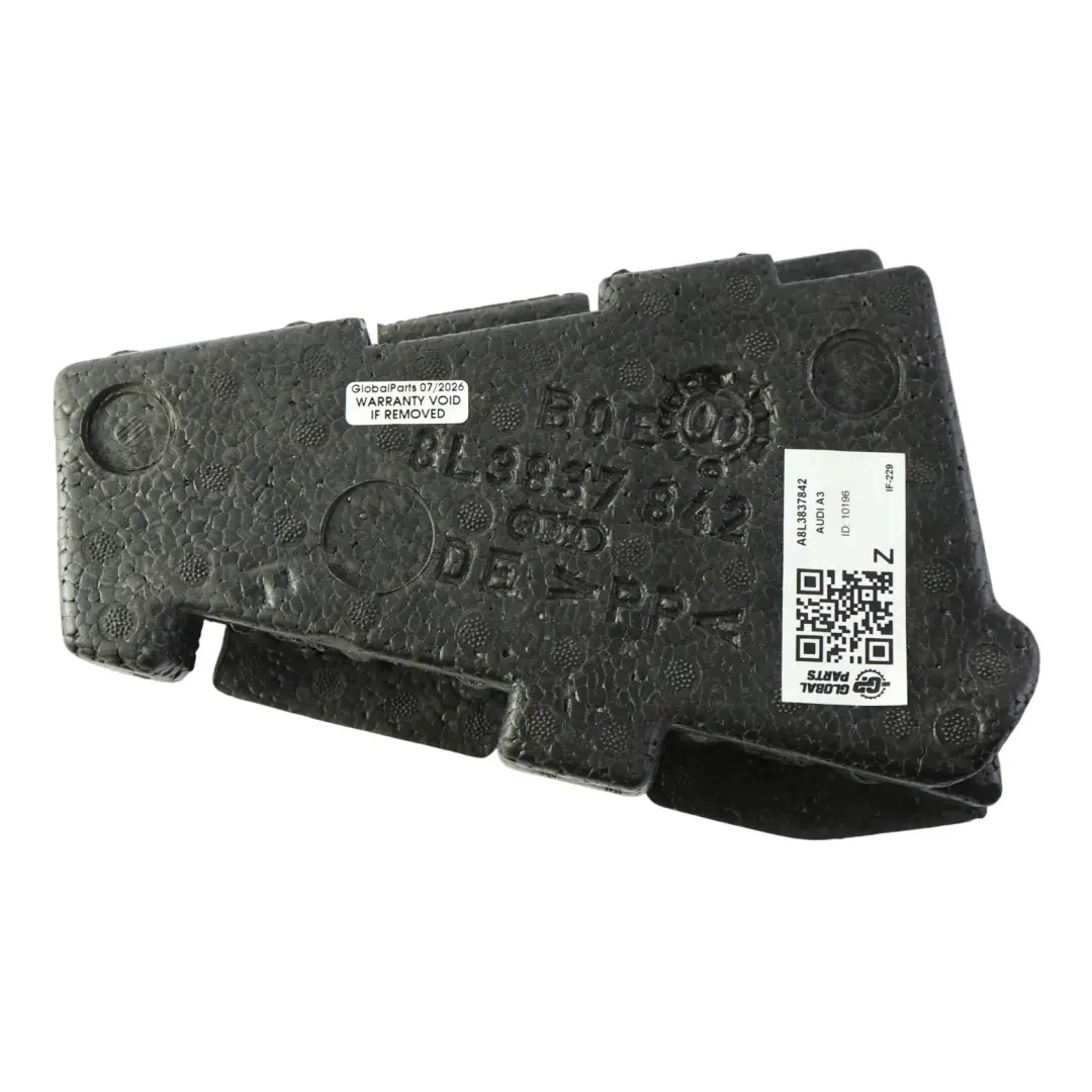Audi A3 8L 3Dr Pianka Ochronna Boczka Przednich Drzwi Prawa - SKU 8L3837842 - Numer Części 8L3837842