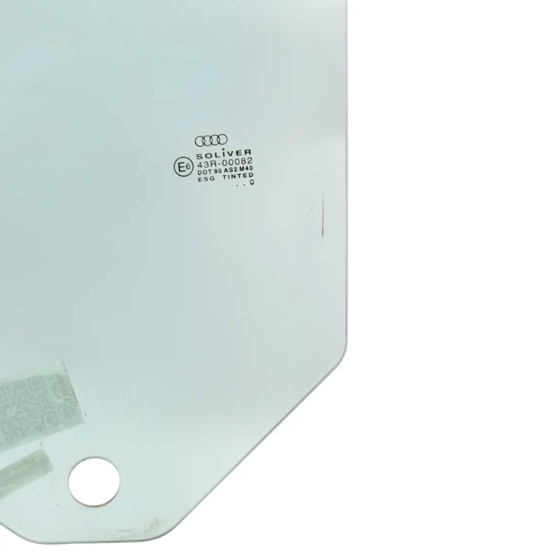 Audi A3 8L Front Door Window Glass Glazing Left N/S AS2 Green A - SKU 8L3845201 - Part number A8L3845201