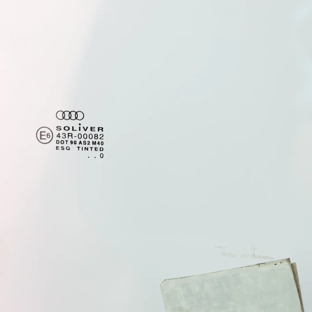 8L Front Door Window Glass Glazing Right O/S AS2 Green to Audi A3 with Part number A8L3845202 Audi A3 8L Front Door Window Glass Glazing Right O/S AS2 Green - SKU 8L3845202 - Part number A8L3845202
