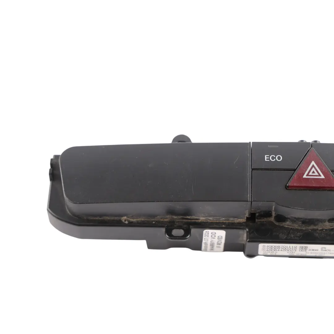 Mercedes W906 Dash Switch Panel ASR Lock Hazard Lights - SKU A9068701110-2 - Part number A9068701110