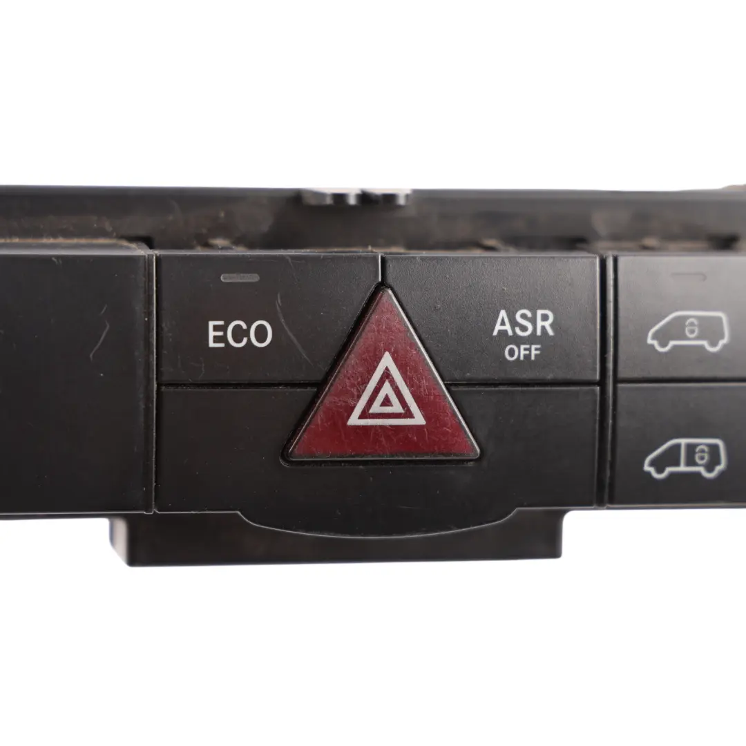Mercedes W906 Dash Switch Panel ASR Lock Hazard Lights - SKU A9068701110-2 - Part number A9068701110