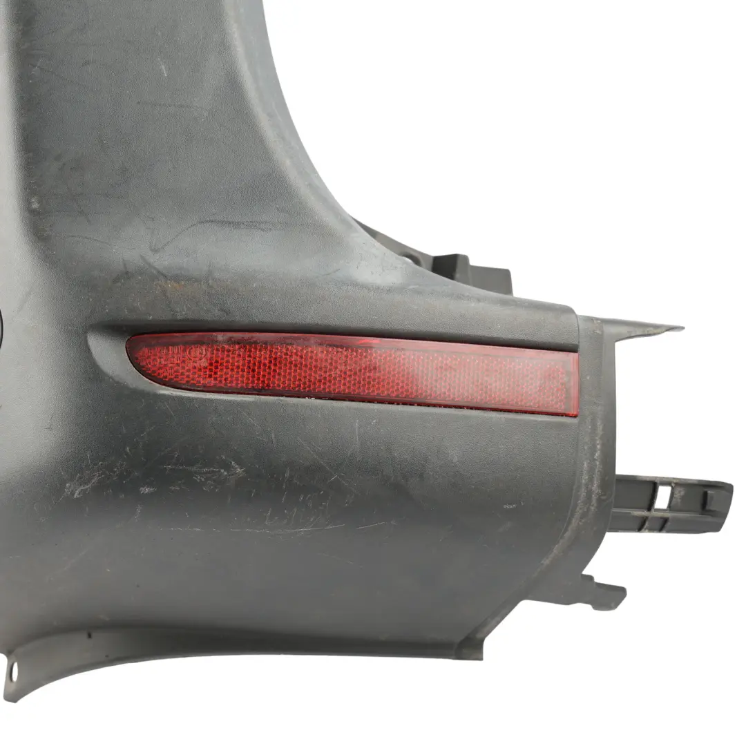 W907 Rear Bumper Corner Trim Panel Left N/S Black to Mercedes with Part number A9078853500 Mercedes W907 Rear Bumper Corner Trim Panel Left N/S Black - SKU A9078853500-1 - Part number A9078853500
