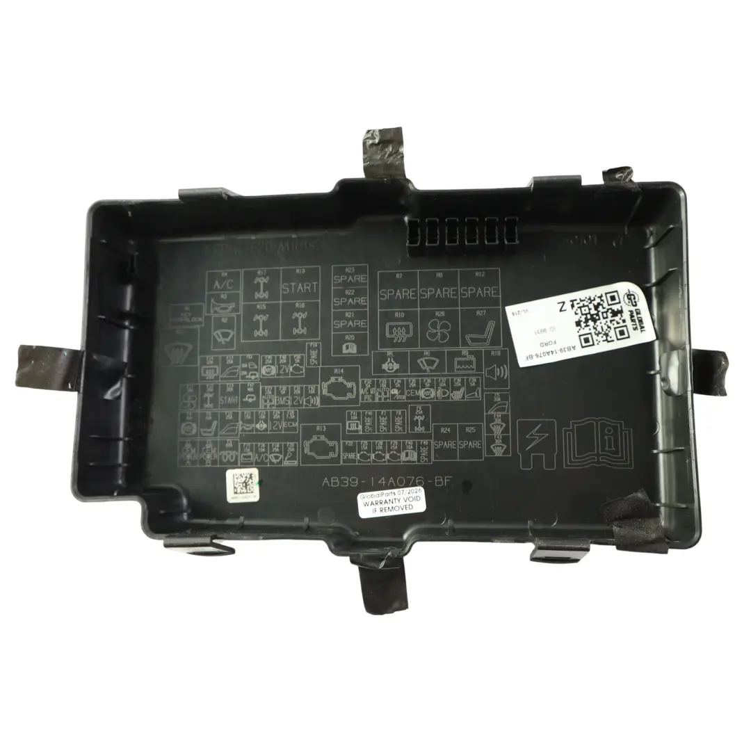 Ford Ranger Mk6 Fuse Box Control Unit Housing Cover Trim Panel - SKU AB39-14A076-BF - Part number AB39-14A076-BF