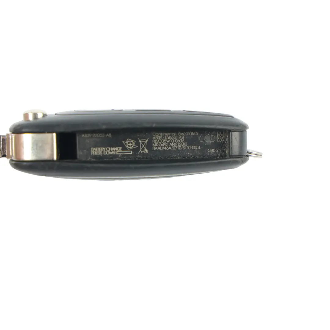 Ford Ranger Mk6 Button Remote Flip Key Fob - SKU AB39-15K601-AB - Part number AB39-15K601-AB