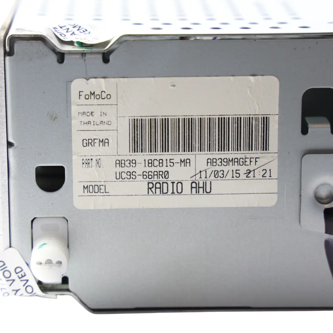 Ford Ranger Mk6 Radio CD - SKU AB39-18C815-MA - Numer Części AB39-18C815-MA