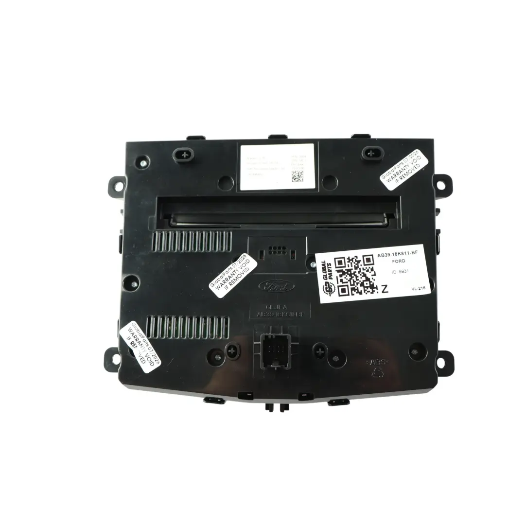 Ford Ranger Mk6 Radio Switch Control Panel Unit - SKU AB39-18K811-BF - Part number AB39-18K811-BF