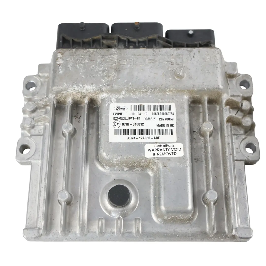 Ford Mondeo MK4 Kit ECU Control Motor 2.0 TDI 163 HP Manual - SKU AG91-12A650-ADF - Número de pieza AG91-12A650-ADF