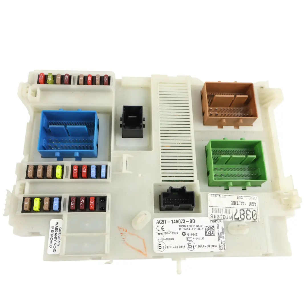 Ford Mondeo MK4 Centralina Motore ECU 2.0 TDI 163 HP KIT Manuale - SKU AG91-12A650-ADF - Numero di parte AG91-12A650-ADF