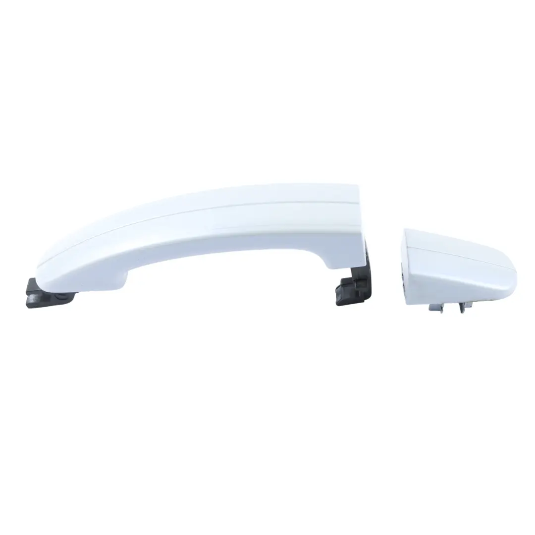 Tirador Delantero Trasero Blanco Hielo B8 para Ford Transit Custom con número de pieza AM51-U22404-CAW Ford Transit Custom Tirador Delantero Trasero Blanco Hielo B8 - SKU AM51-U22404-CAW-ICWH - Número de pieza AM51-U22404-CAW