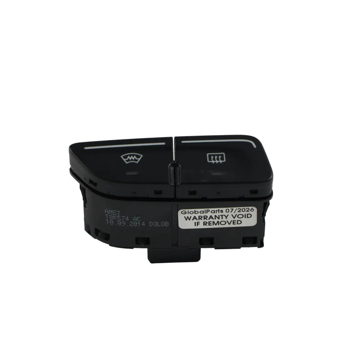 Beheizte Scheibe Schalter Vorne Hinten für Ford Transit Connect mit Teilenummer AM5T-18K574-AC Ford Transit Connect Beheizte Scheibe Schalter Vorne Hinten - SKU AM5T-18K574-AC - Teilenummer AM5T-18K574-AC