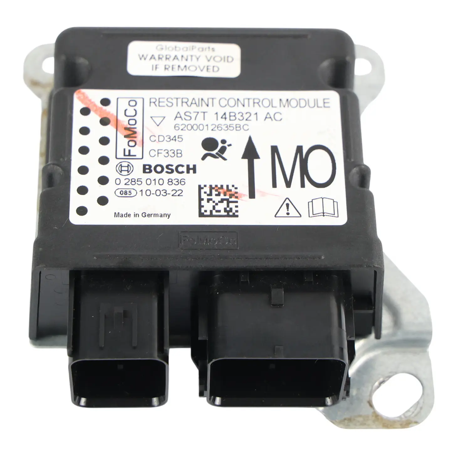 Ford Mondeo MK4 Módulo Control Aire ECU Sensor Unidad AS7T-14B321-AC